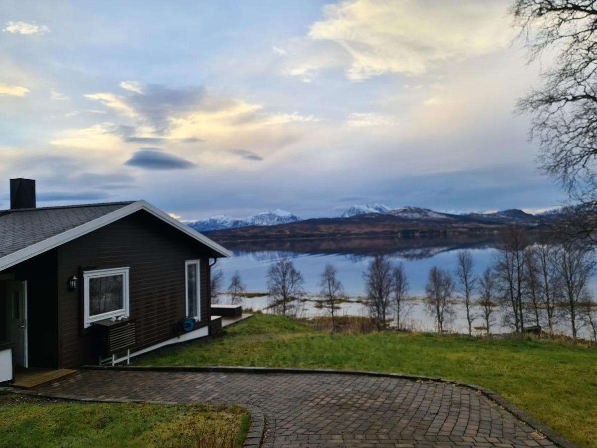 Great House With Amazing Location!!Sea & Mountain View! Villa Kvaloya Exteriör bild